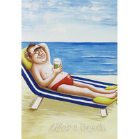 Greeting Card - Life's A Beach