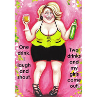 Greeting Card - Girls Are Out