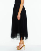 Sway Mesh Skirt - Black