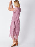 Tier Core Dress - Pink