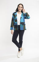 Tartan Blazer - Blue Patch