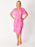 Sandy Silkette Dress - Pink