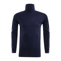 Roll Neck Skivvy - Navy