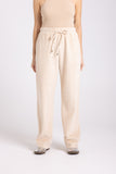 Velour Pant - Almond