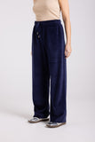 Velour Pant - French Navy