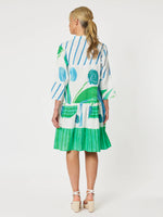 Beach Side Dress - Green/Blue