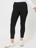 Stretch Slim Leg Pant - Black