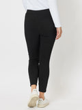 Stretch Slim Leg Pant - Black