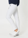 Stella Patch Denim Jean - White