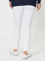 Stella Patch Denim Jean - White