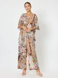 Provence Print Wide Leg Pant - Multi