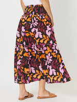 Tara Print Maxi Skirt