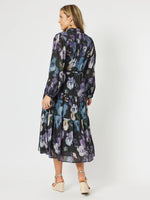 Venice Print Dress - Amethyst