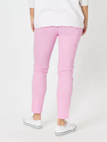 Taylor Patch High Rise Skinny Jeans - Flamingo