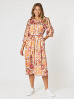 Studio Floral Dress - Fig