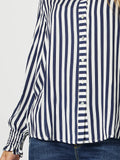 Soho Stripe Shirt - Navy/White