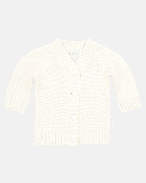 Organic Cardigan Andy - Cream