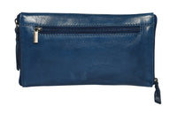 Leather Optical/Phone Case - Blue