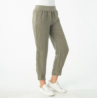 Jersey Waist Pant - Olive