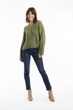 Alpaca Blend Knit - Olive