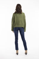 Alpaca Blend Knit - Olive