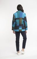 Tartan Blazer - Blue Patch