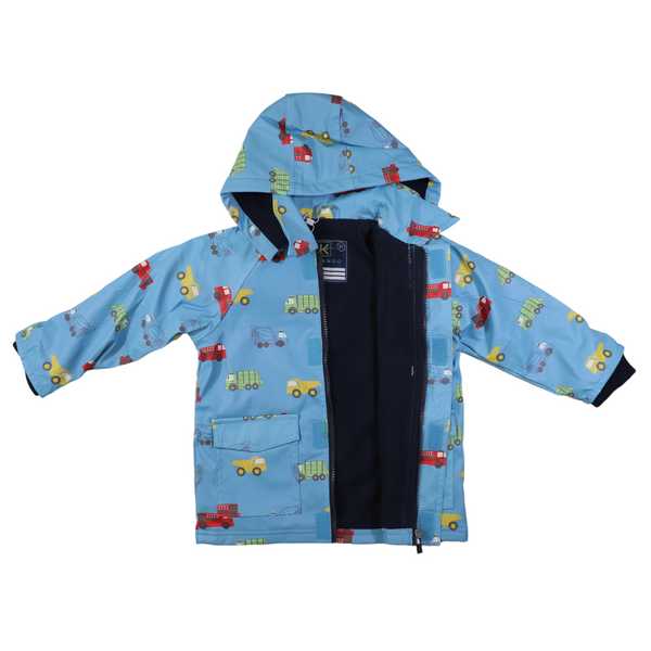 Trucks Polar Fleece Lined Raincoat