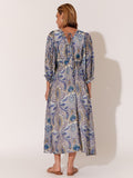 Carla Midi Dress - Paisley Print