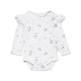 Grace Floral Flutter Onesie