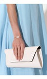 Suzie Gloss Clutch - Stone