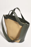 Jamie Tote - Natural/Olive