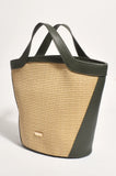 Jamie Tote - Natural/Olive