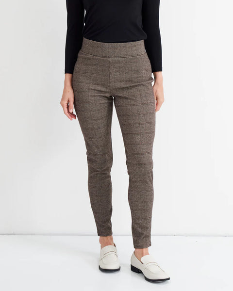 Tallulah Jegging - Caramel Check