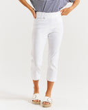 Crop Bengaline Pant - White