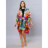 Watercolour Art Wool Cape