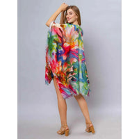 Watercolour Art Wool Cape