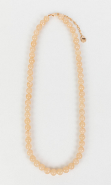 Dorie Necklace - Rose Marble