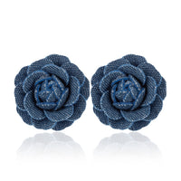 Denim Flower - Blue