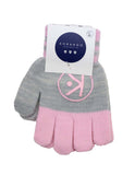 Essentials Gloves - Pink/Grey