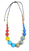 Harlequin Necklace - Mustard