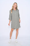 Linen Shirt Dress