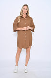 Linen Shirt Dress