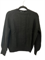 Caroline Wool Jumper - Black