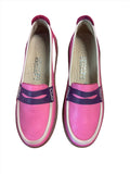 Tasty Womens Flat Court - Fuxia Multi