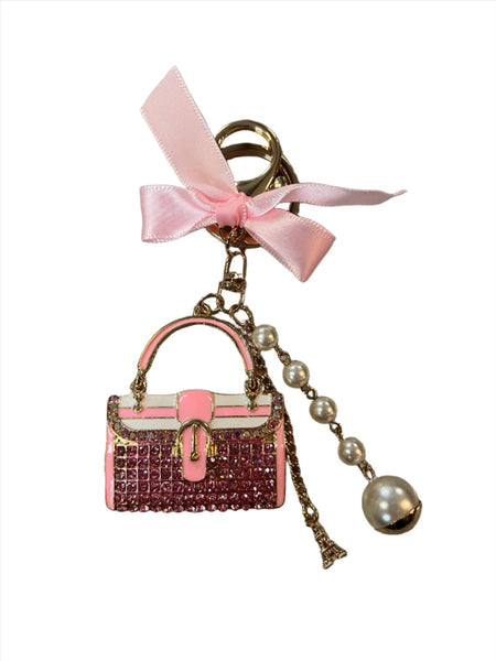 Key Ring - Clutch Pink