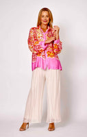 Pink Floral Shirt