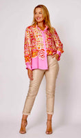 Pink Floral Shirt