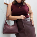 Milla Handbag - Burgundy