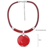 Red Pendant Necklace