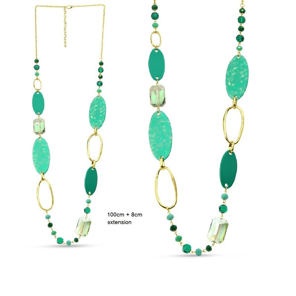 Avery Necklace - Jade